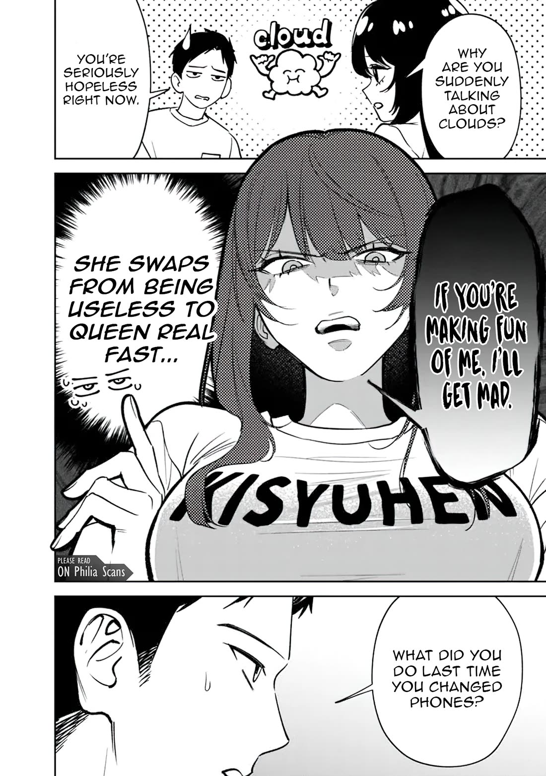 Living Together with the Queen from My High School Days Who was Arrogant, Surprisingly isn't That Uncomfortable chapter 18 page 8