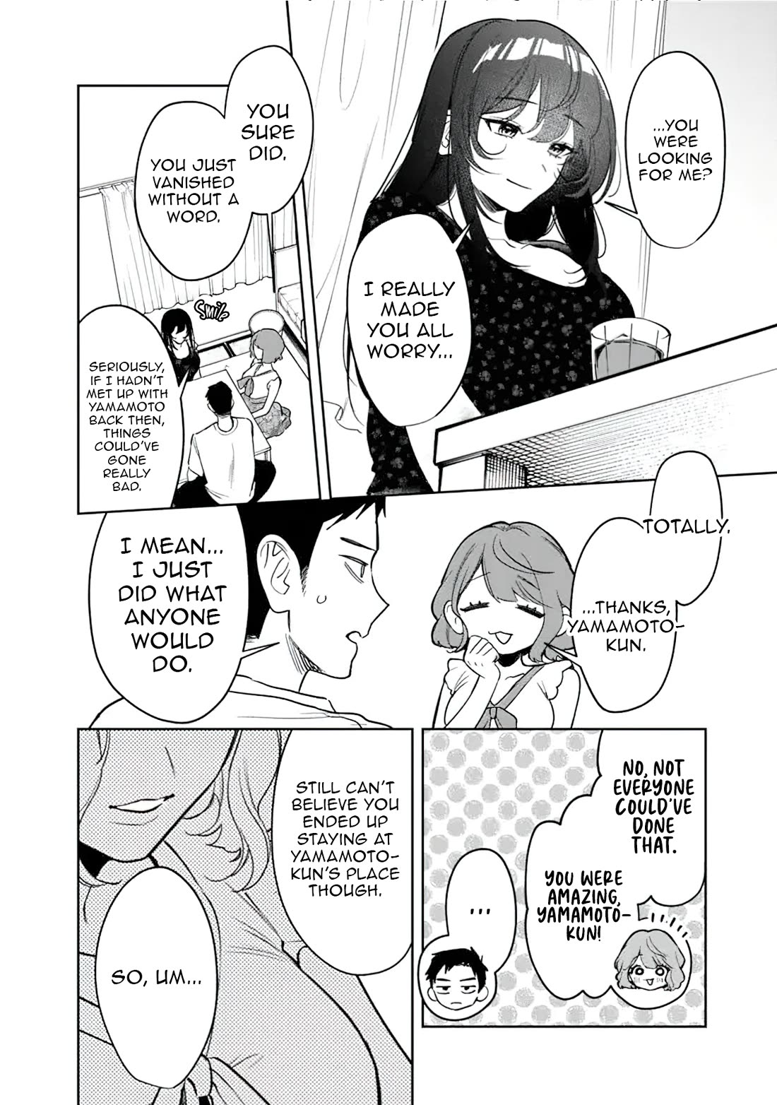 Living Together with the Queen from My High School Days Who was Arrogant, Surprisingly isn't That Uncomfortable chapter 19 page 12