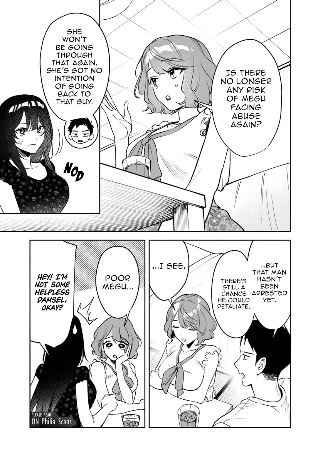 Living Together with the Queen from My High School Days Who was Arrogant, Surprisingly isn't That Uncomfortable chapter 19 page 13