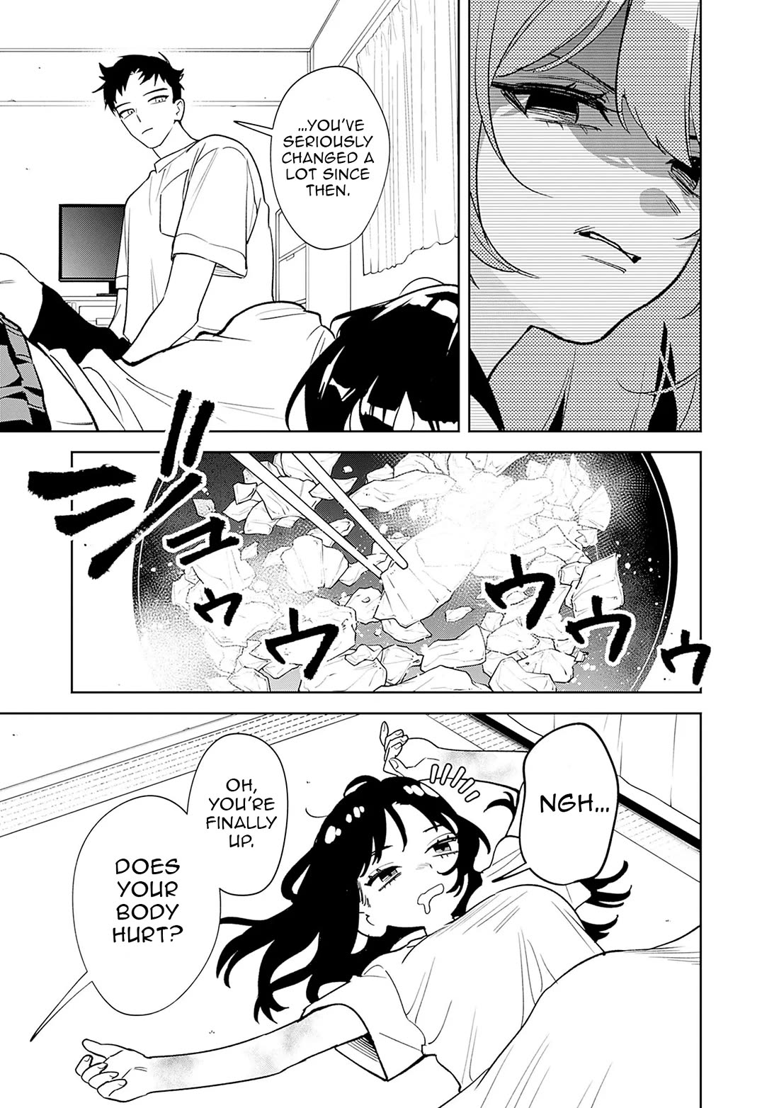 Living Together with the Queen from My High School Days Who was Arrogant, Surprisingly isn't That Uncomfortable chapter 2 page 3