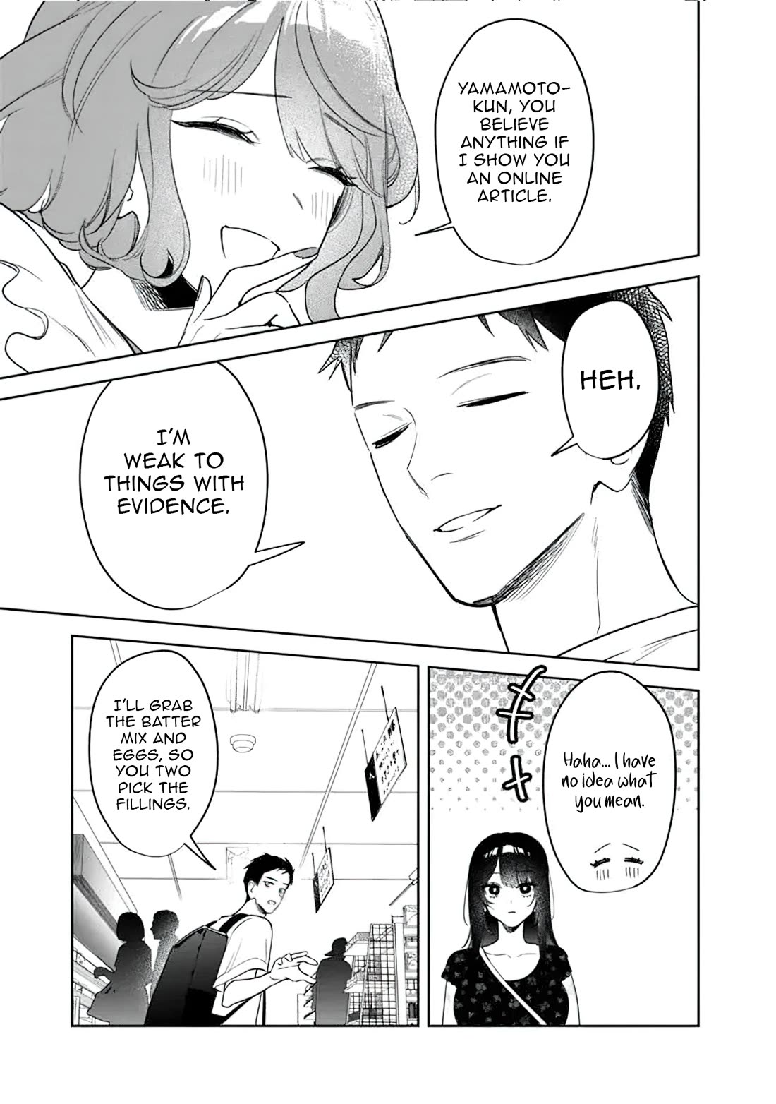 Living Together with the Queen from My High School Days Who was Arrogant, Surprisingly isn't That Uncomfortable chapter 20 page 11