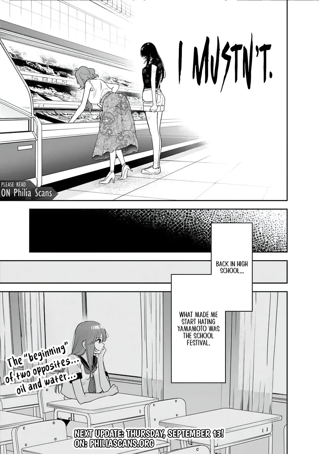 Living Together with the Queen from My High School Days Who was Arrogant, Surprisingly isn't That Uncomfortable chapter 20 page 15