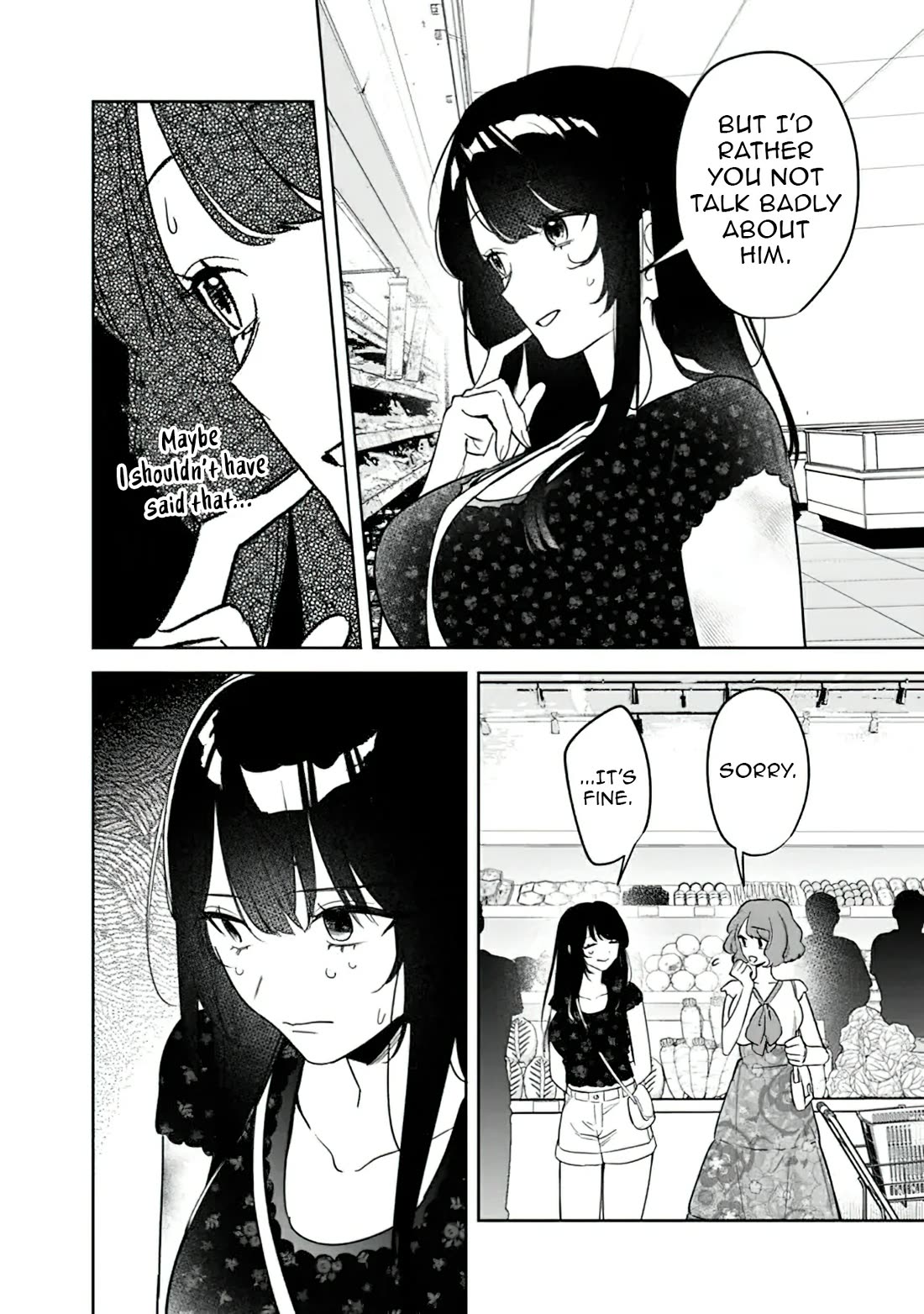 Living Together with the Queen from My High School Days Who was Arrogant, Surprisingly isn't That Uncomfortable chapter 21 page 12