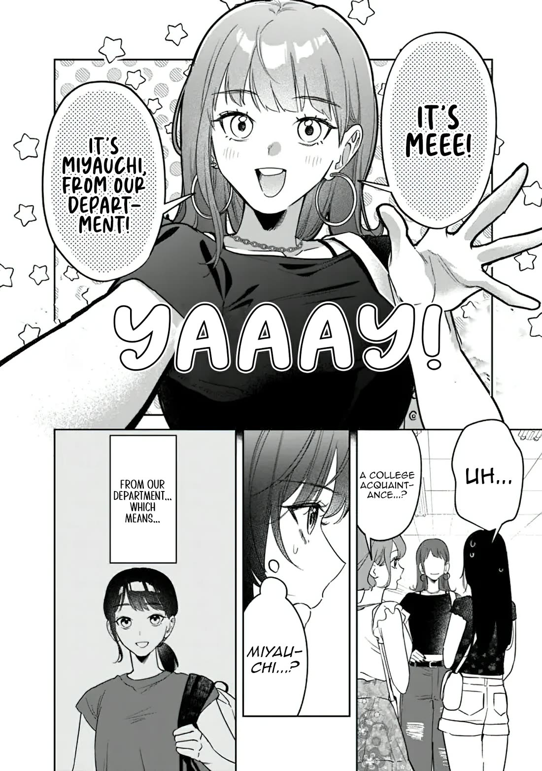 Living Together with the Queen from My High School Days Who was Arrogant, Surprisingly isn't That Uncomfortable chapter 21 page 14