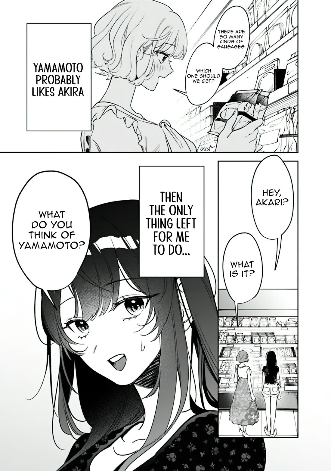 Living Together with the Queen from My High School Days Who was Arrogant, Surprisingly isn't That Uncomfortable chapter 21 page 9