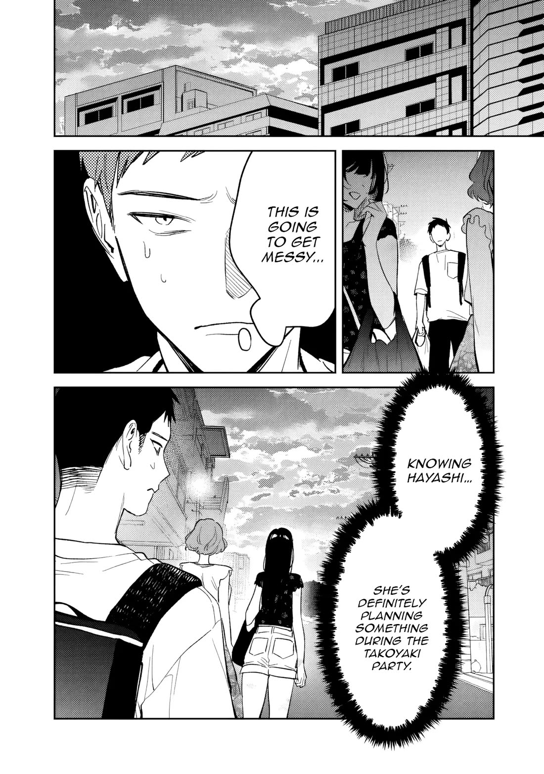 Living Together with the Queen from My High School Days Who was Arrogant, Surprisingly isn't That Uncomfortable chapter 22 page 12