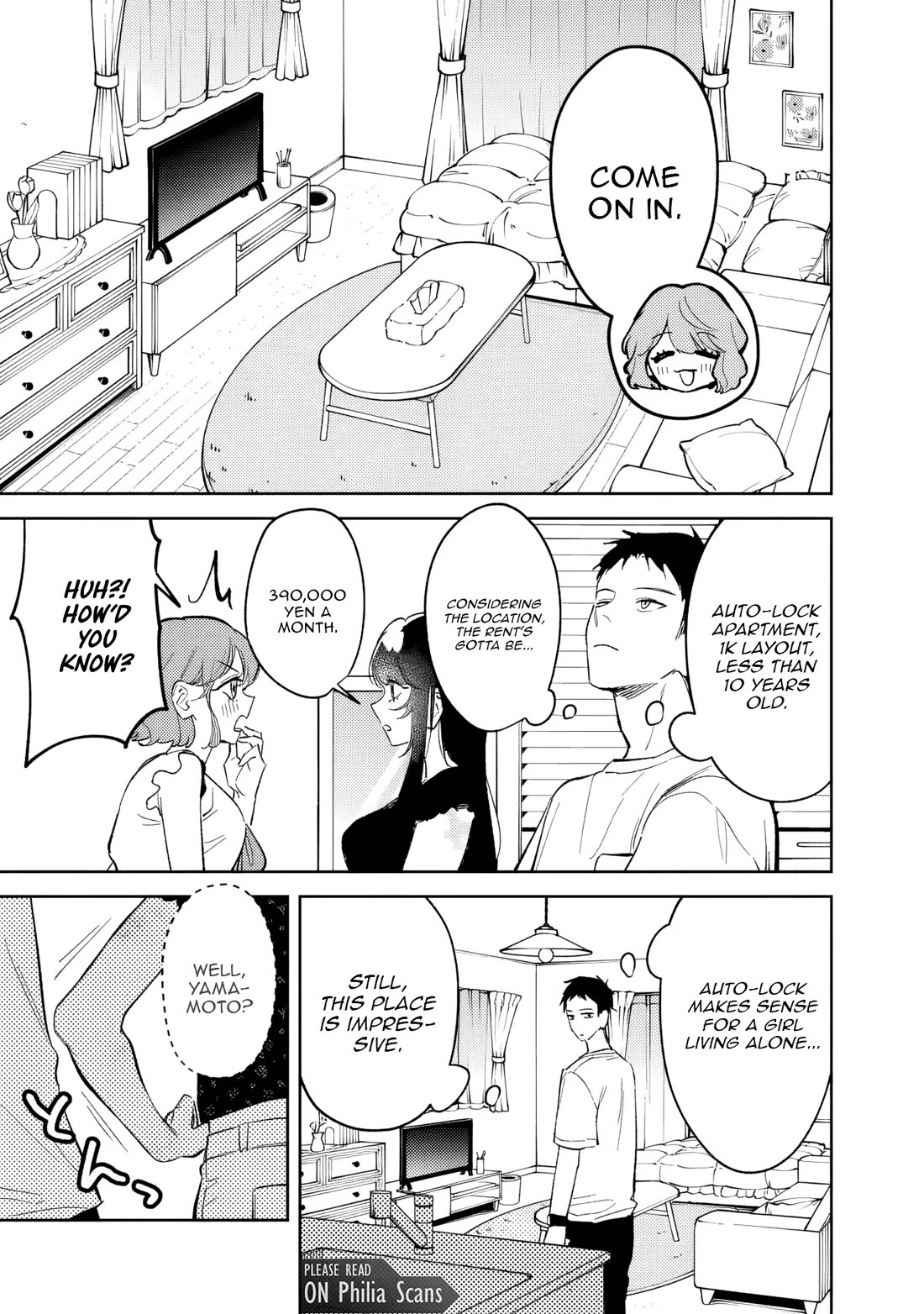 Living Together with the Queen from My High School Days Who was Arrogant, Surprisingly isn't That Uncomfortable chapter 22 page 15