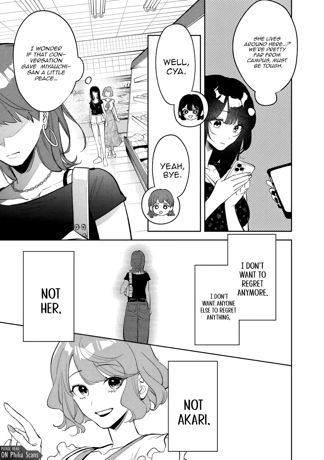 Living Together with the Queen from My High School Days Who was Arrogant, Surprisingly isn't That Uncomfortable chapter 22 page 5