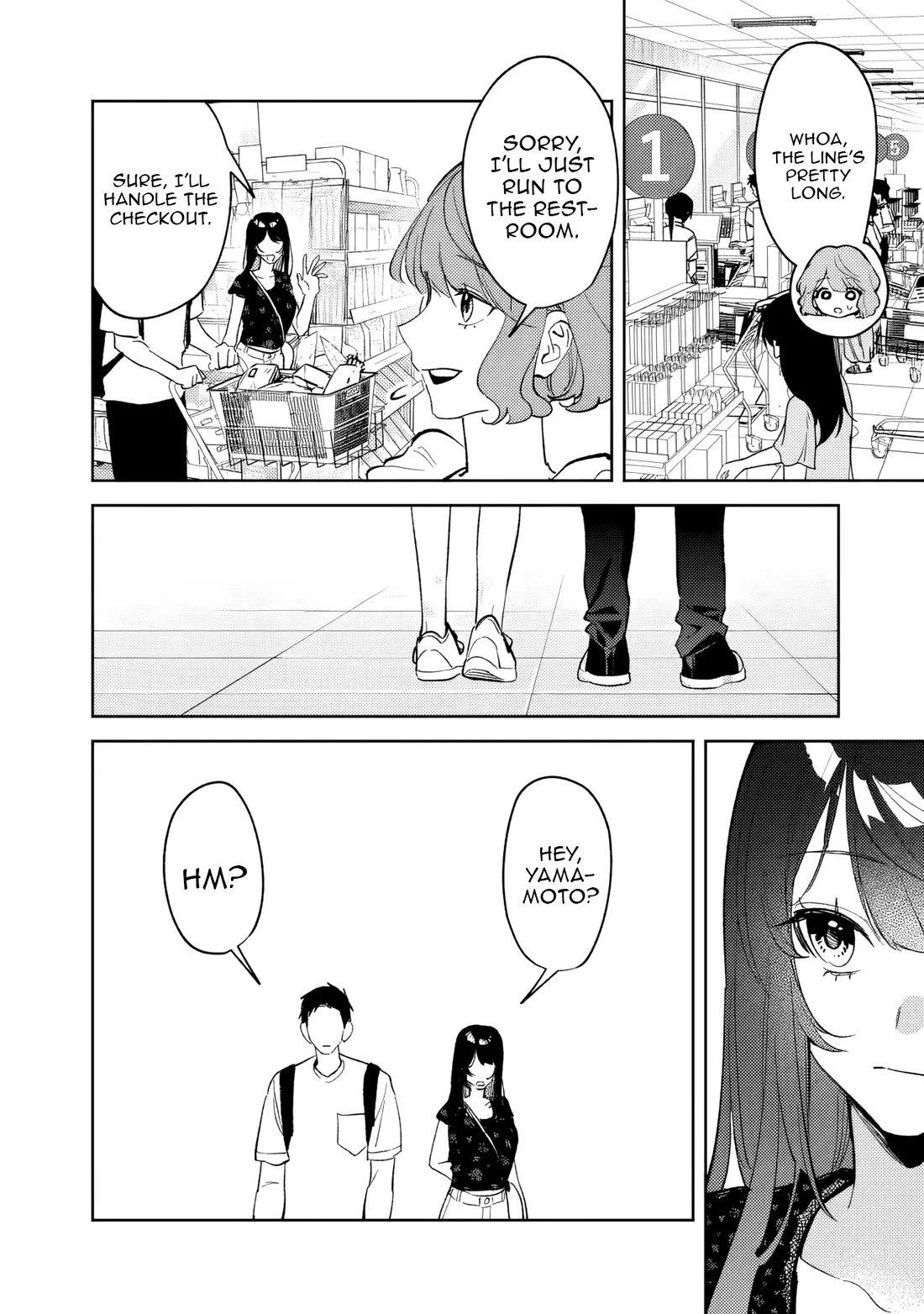 Living Together with the Queen from My High School Days Who was Arrogant, Surprisingly isn't That Uncomfortable chapter 22 page 8