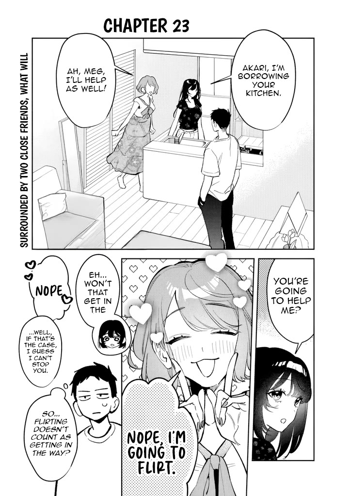 Living Together with the Queen from My High School Days Who was Arrogant, Surprisingly isn't That Uncomfortable chapter 23 page 1