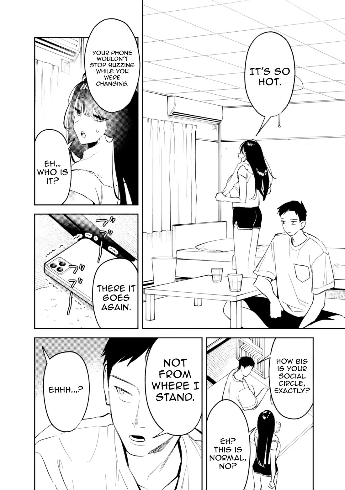 Living Together with the Queen from My High School Days Who was Arrogant, Surprisingly isn't That Uncomfortable chapter 24 page 10