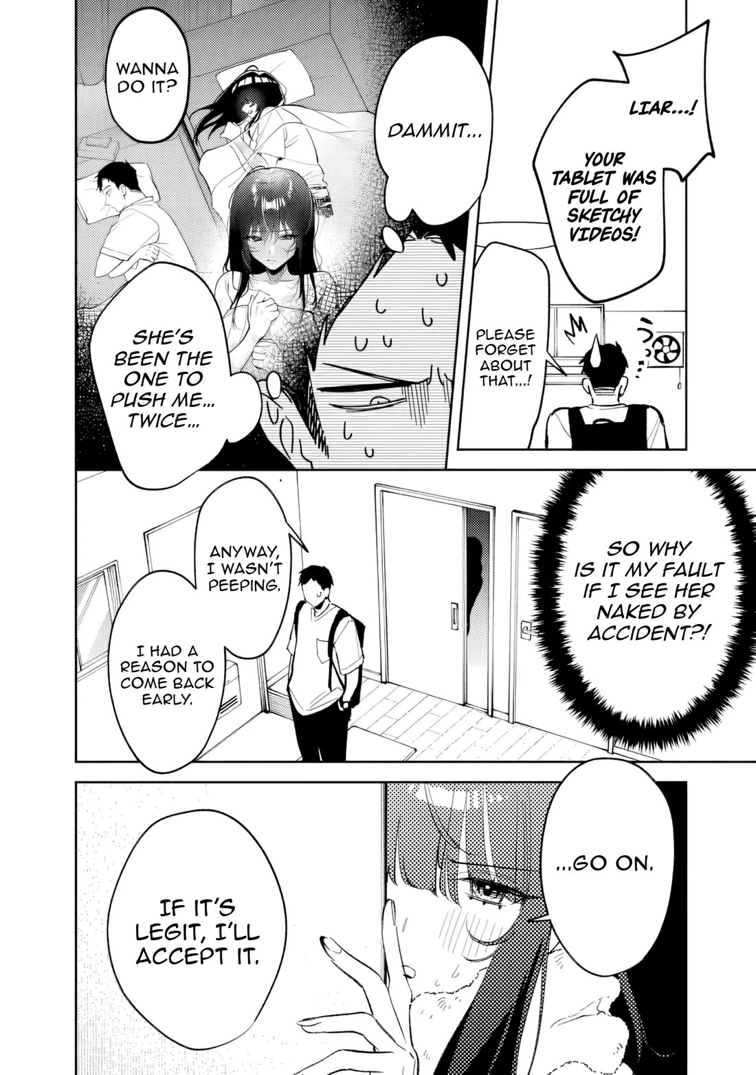 Living Together with the Queen from My High School Days Who was Arrogant, Surprisingly isn't That Uncomfortable chapter 24 page 8