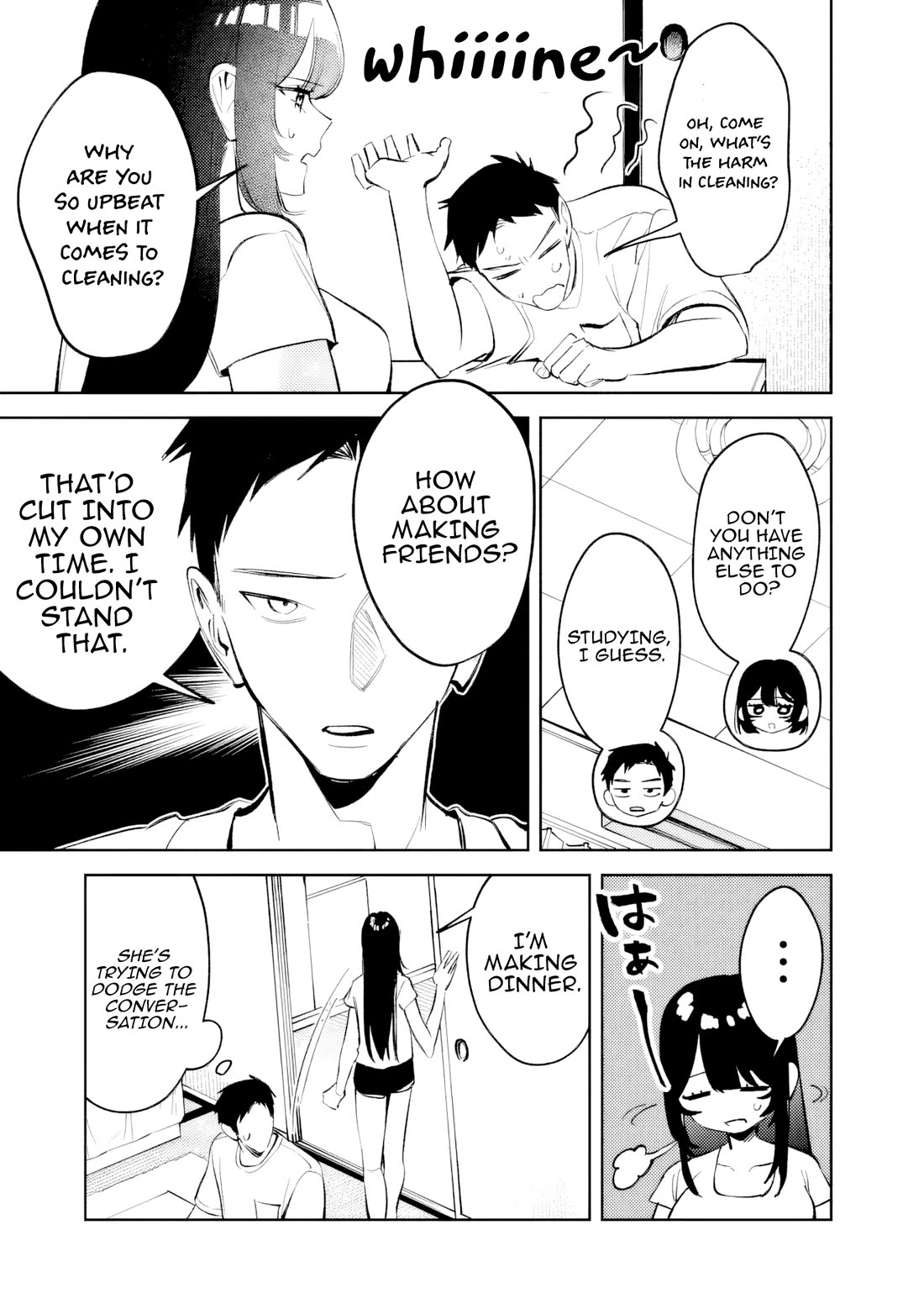 Living Together with the Queen from My High School Days Who was Arrogant, Surprisingly isn't That Uncomfortable chapter 25 page 3