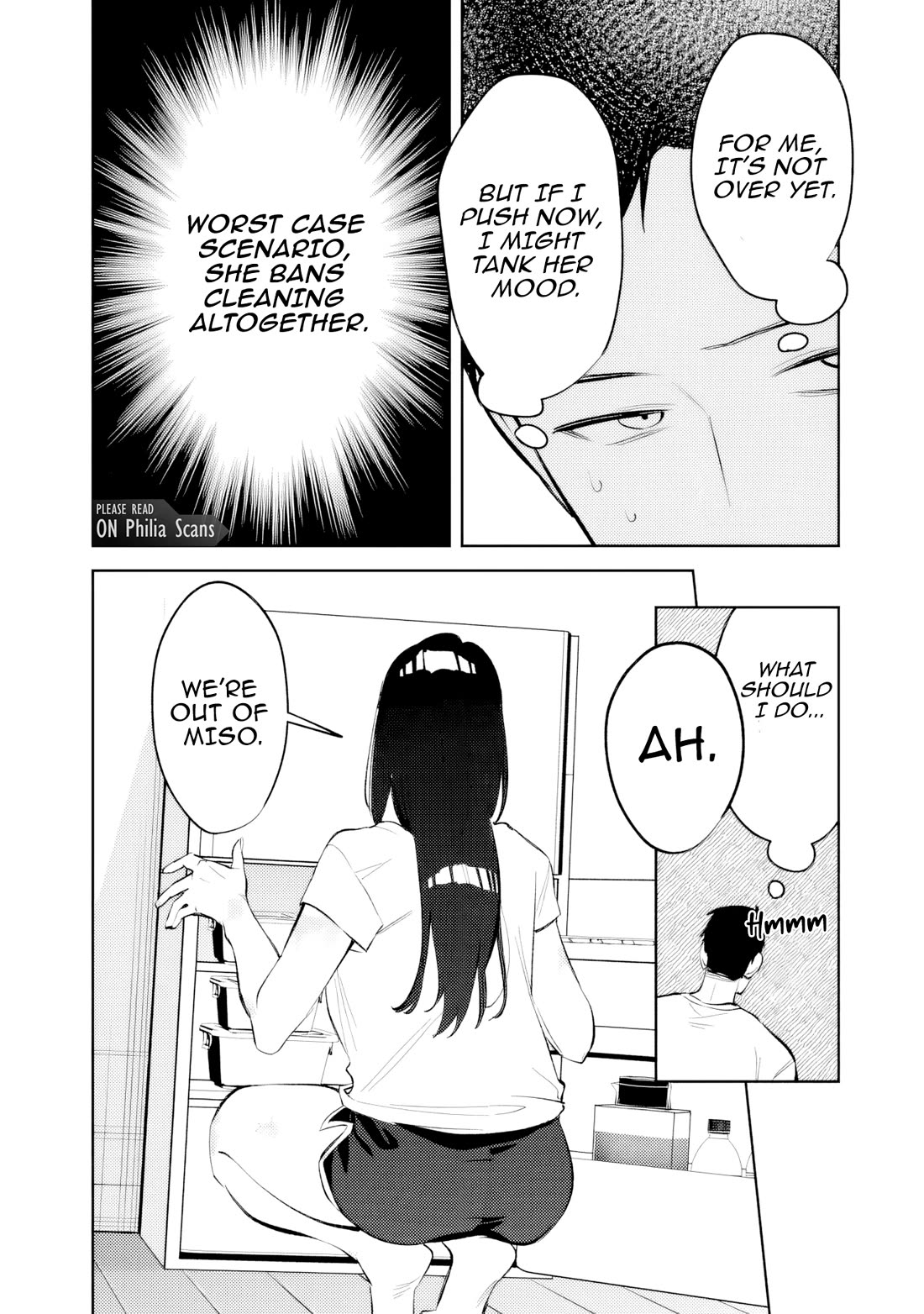 Living Together with the Queen from My High School Days Who was Arrogant, Surprisingly isn't That Uncomfortable chapter 25 page 4