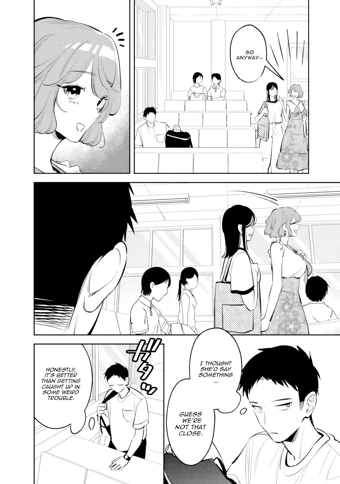 Living Together with the Queen from My High School Days Who was Arrogant, Surprisingly isn't That Uncomfortable chapter 26 page 12