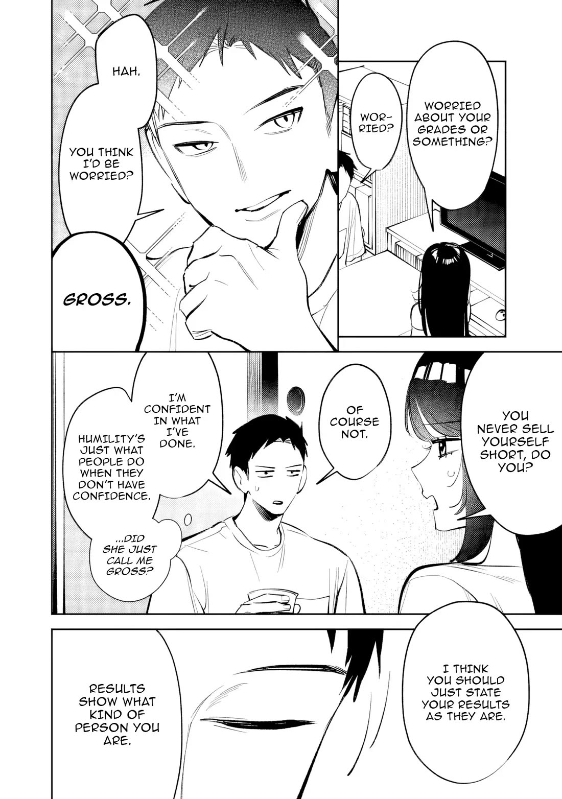 Living Together with the Queen from My High School Days Who was Arrogant, Surprisingly isn't That Uncomfortable chapter 27 page 3