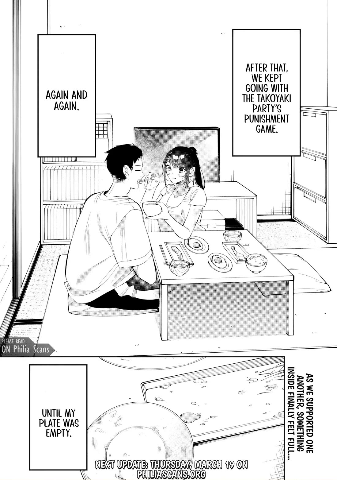 Living Together with the Queen from My High School Days Who was Arrogant, Surprisingly isn't That Uncomfortable chapter 31 page 17