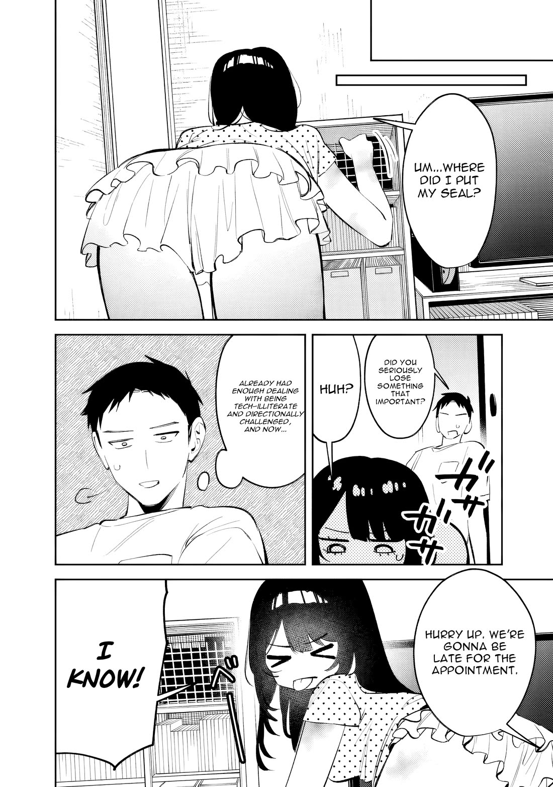 Living Together with the Queen from My High School Days Who was Arrogant, Surprisingly isn't That Uncomfortable chapter 35 page 8