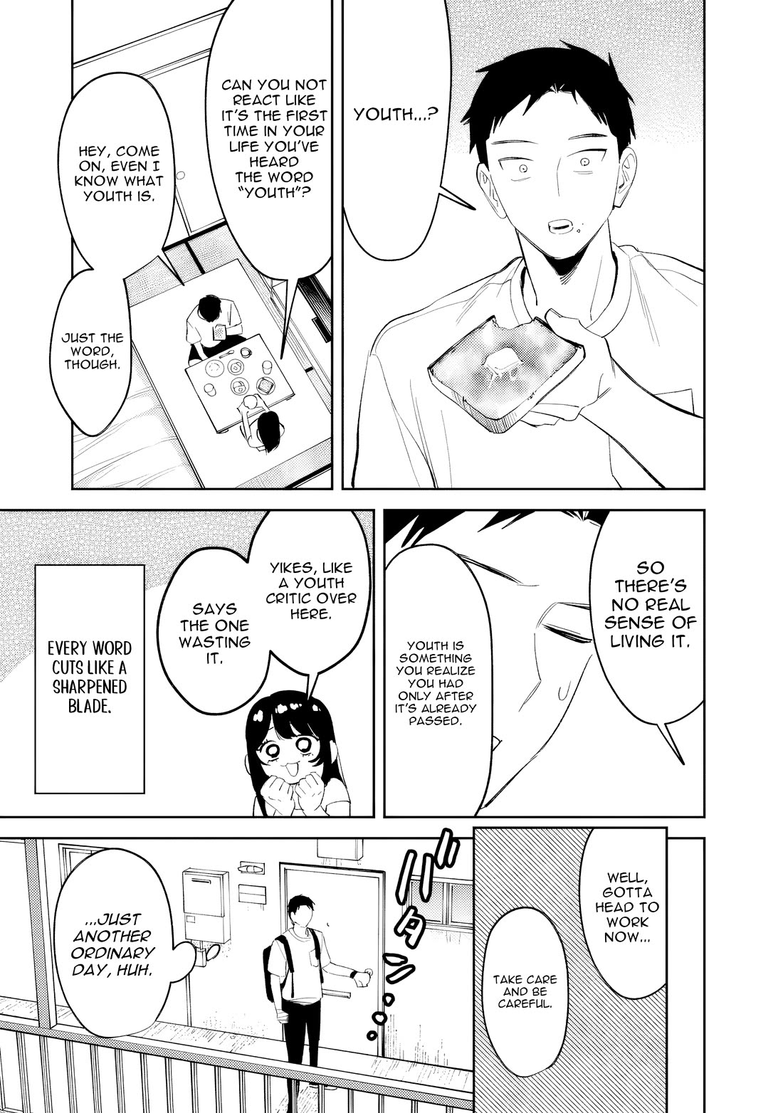 Living Together with the Queen from My High School Days Who was Arrogant, Surprisingly isn't That Uncomfortable chapter 36 page 11