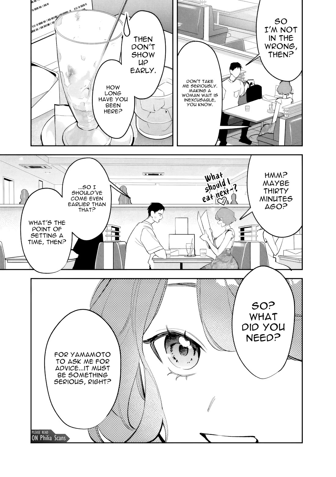 Living Together with the Queen from My High School Days Who was Arrogant, Surprisingly isn't That Uncomfortable chapter 36 page 15
