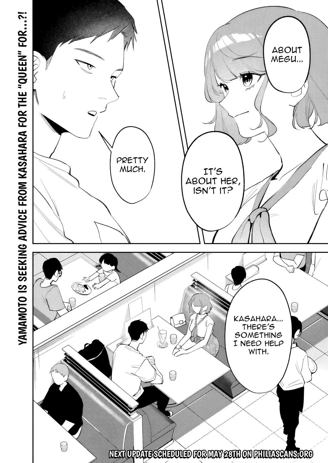 Living Together with the Queen from My High School Days Who was Arrogant, Surprisingly isn't That Uncomfortable chapter 36 page 16