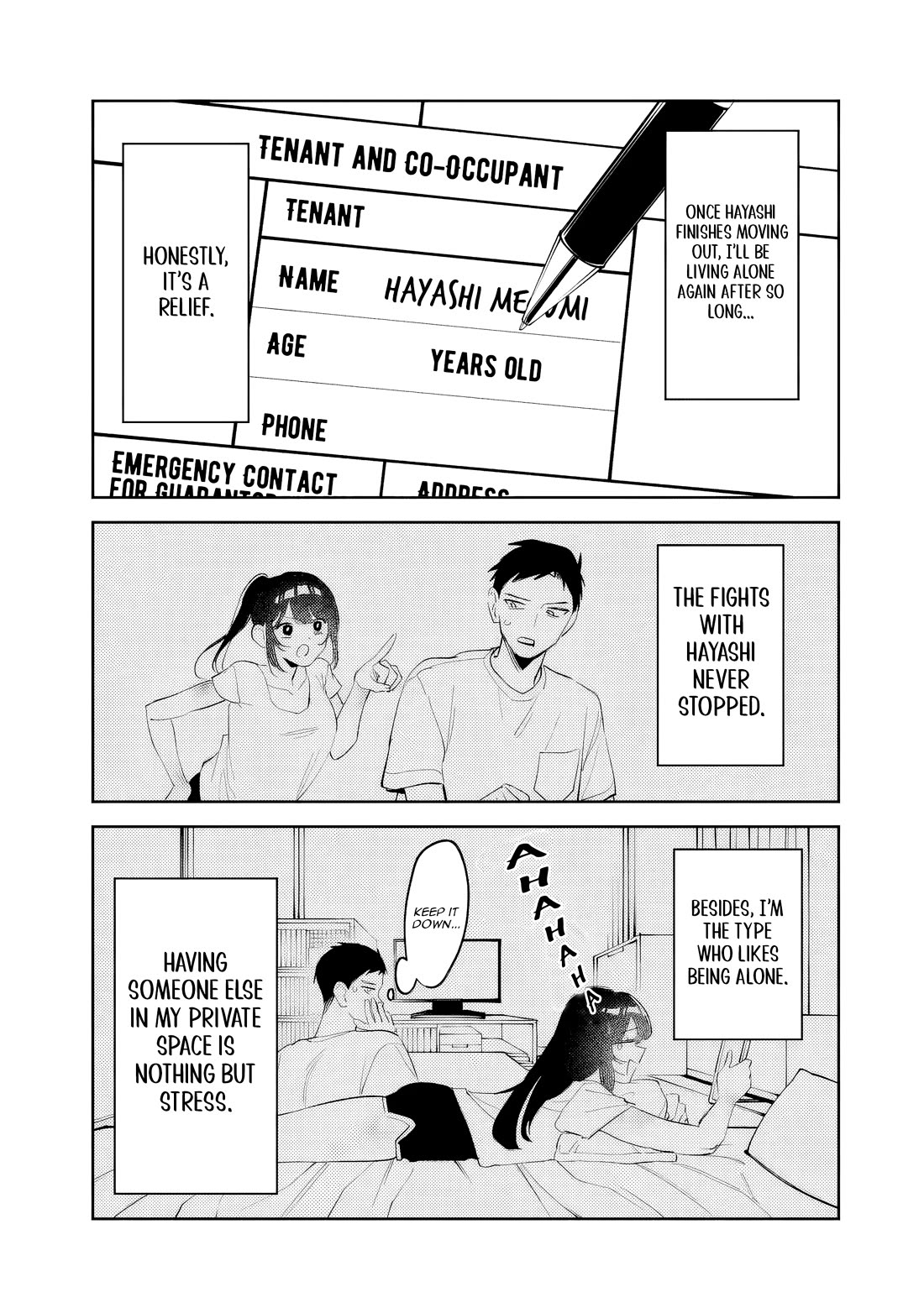 Living Together with the Queen from My High School Days Who was Arrogant, Surprisingly isn't That Uncomfortable chapter 36 page 2