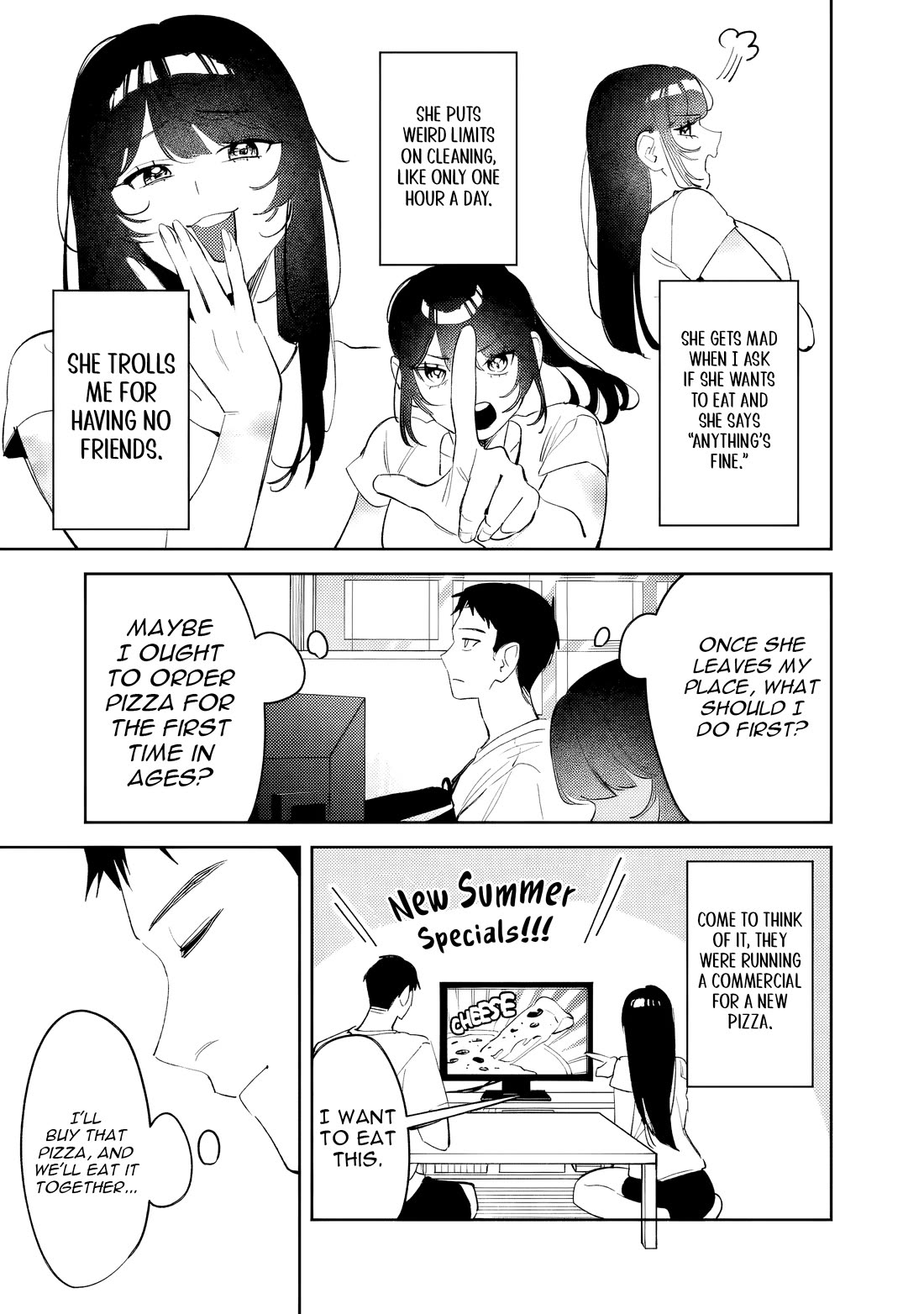 Living Together with the Queen from My High School Days Who was Arrogant, Surprisingly isn't That Uncomfortable chapter 36 page 3