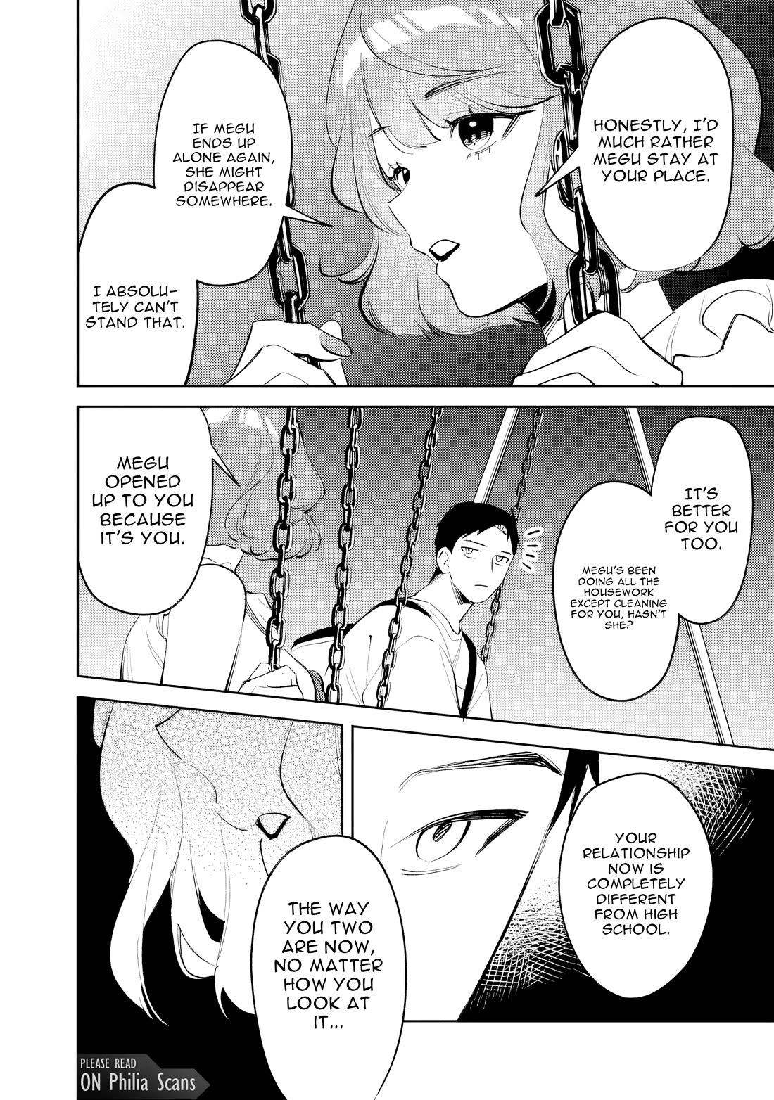 Living Together with the Queen from My High School Days Who was Arrogant, Surprisingly isn't That Uncomfortable chapter 37 page 10
