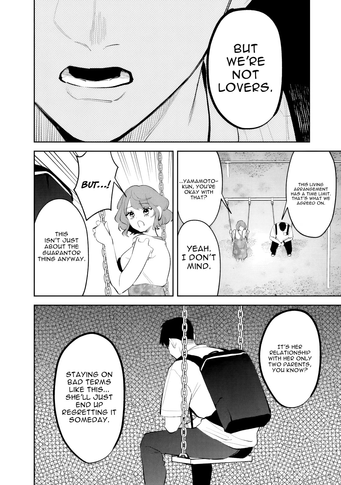 Living Together with the Queen from My High School Days Who was Arrogant, Surprisingly isn't That Uncomfortable chapter 37 page 12