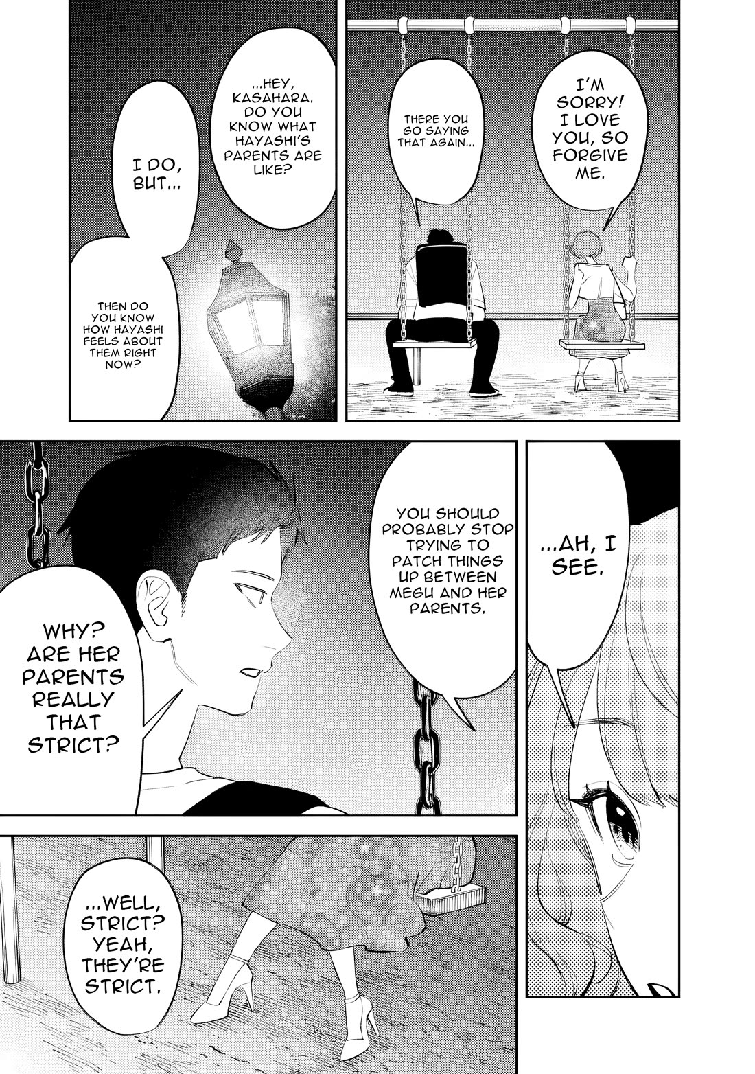 Living Together with the Queen from My High School Days Who was Arrogant, Surprisingly isn't That Uncomfortable chapter 37 page 7