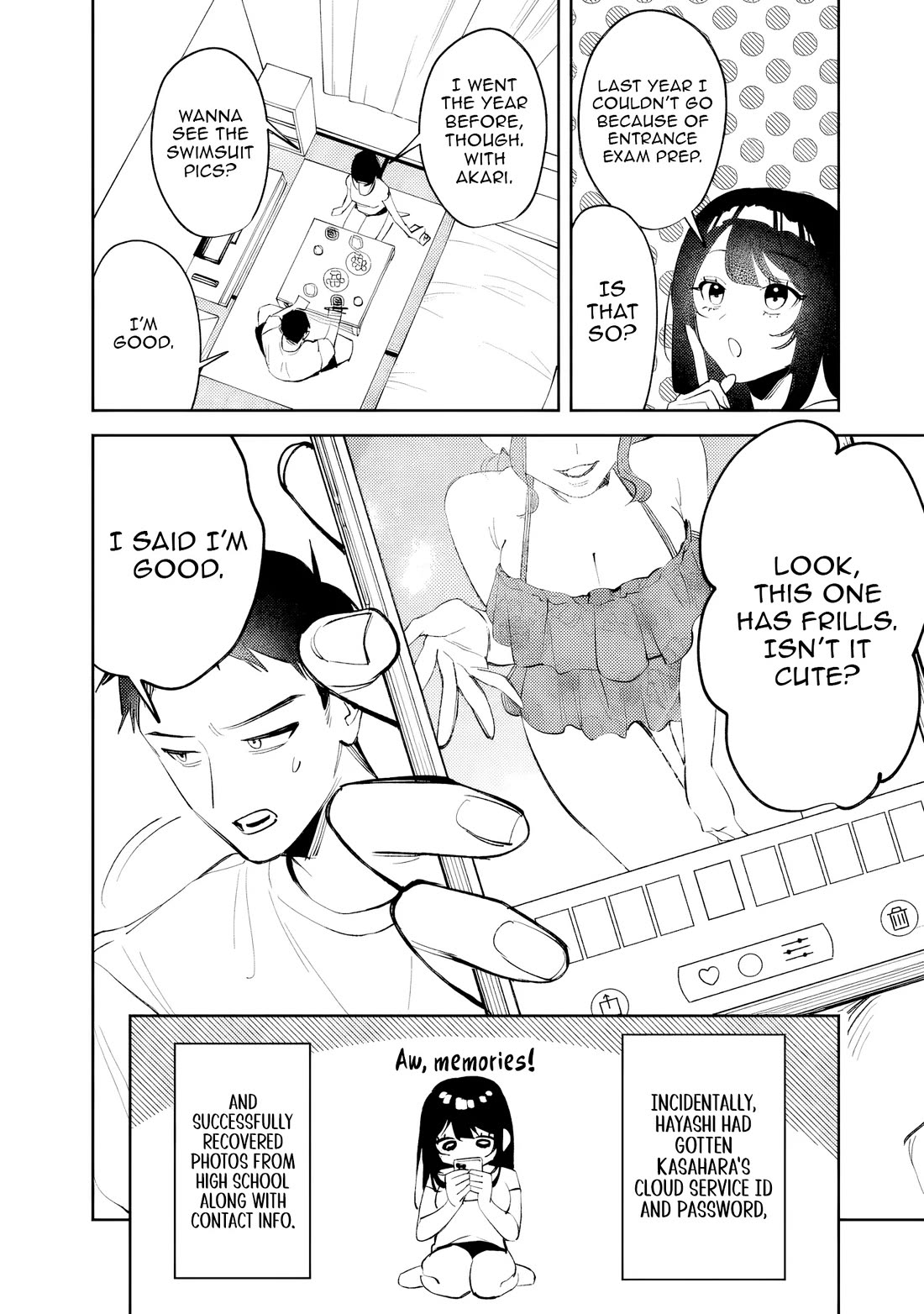 Living Together with the Queen from My High School Days Who was Arrogant, Surprisingly isn't That Uncomfortable chapter 38 page 10