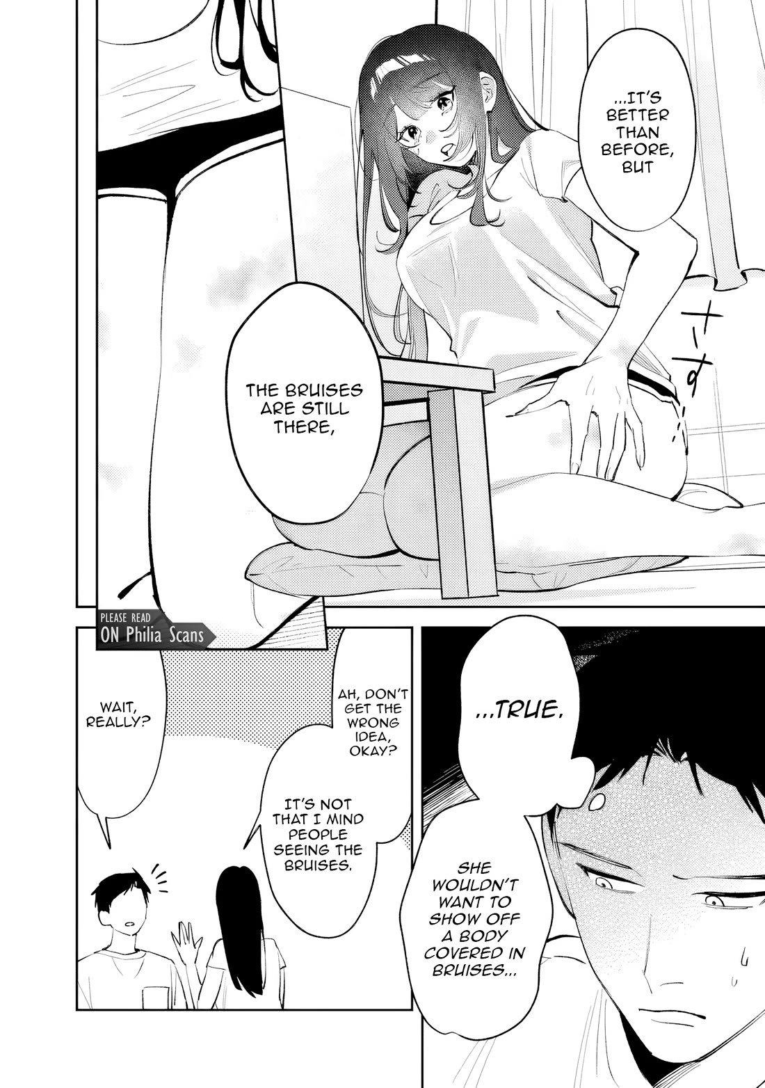 Living Together with the Queen from My High School Days Who was Arrogant, Surprisingly isn't That Uncomfortable chapter 38 page 12