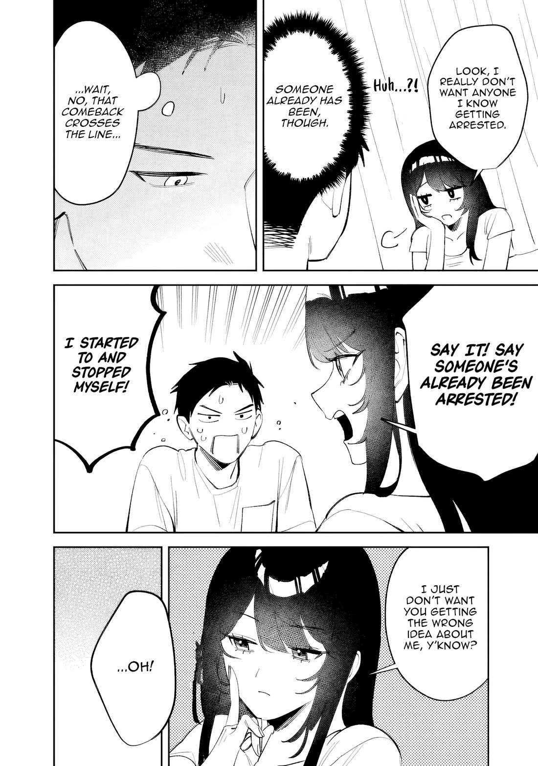 Living Together with the Queen from My High School Days Who was Arrogant, Surprisingly isn't That Uncomfortable chapter 38 page 14
