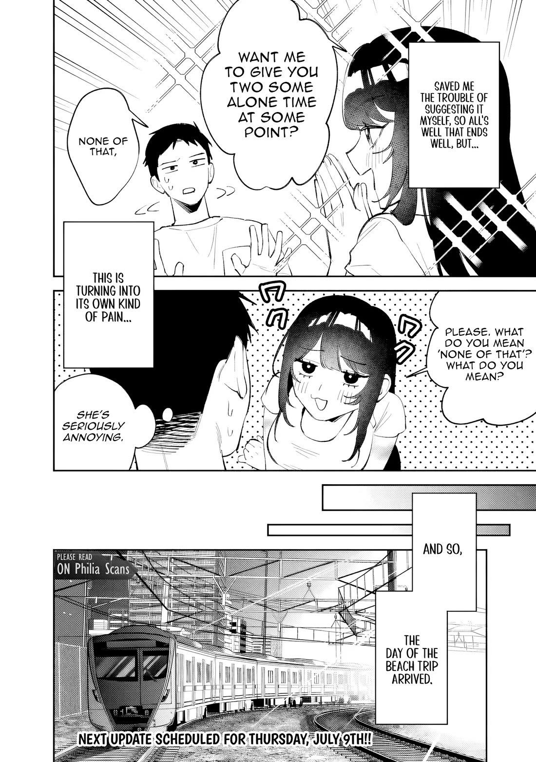 Living Together with the Queen from My High School Days Who was Arrogant, Surprisingly isn't That Uncomfortable chapter 38 page 16
