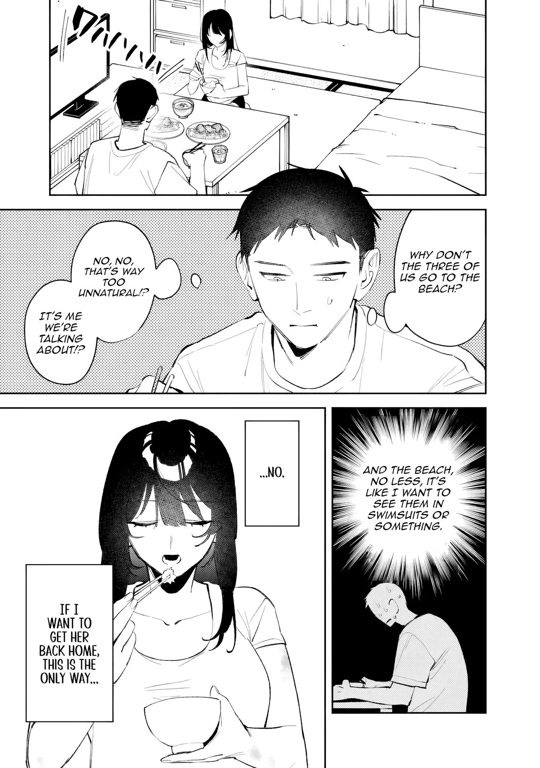 Living Together with the Queen from My High School Days Who was Arrogant, Surprisingly isn't That Uncomfortable chapter 38 page 5