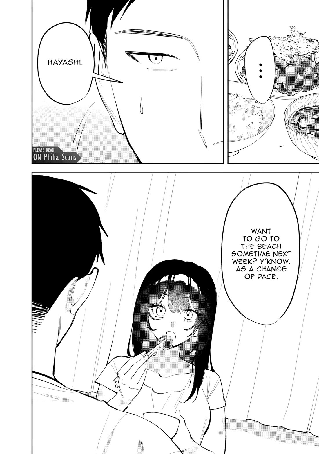 Living Together with the Queen from My High School Days Who was Arrogant, Surprisingly isn't That Uncomfortable chapter 38 page 6