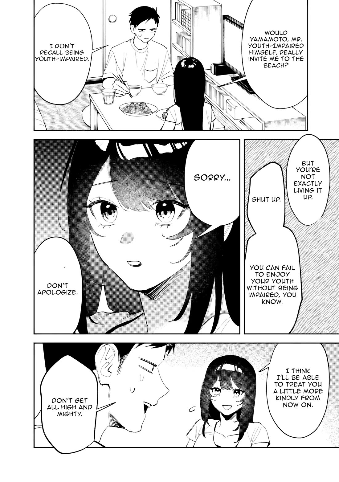 Living Together with the Queen from My High School Days Who was Arrogant, Surprisingly isn't That Uncomfortable chapter 38 page 8