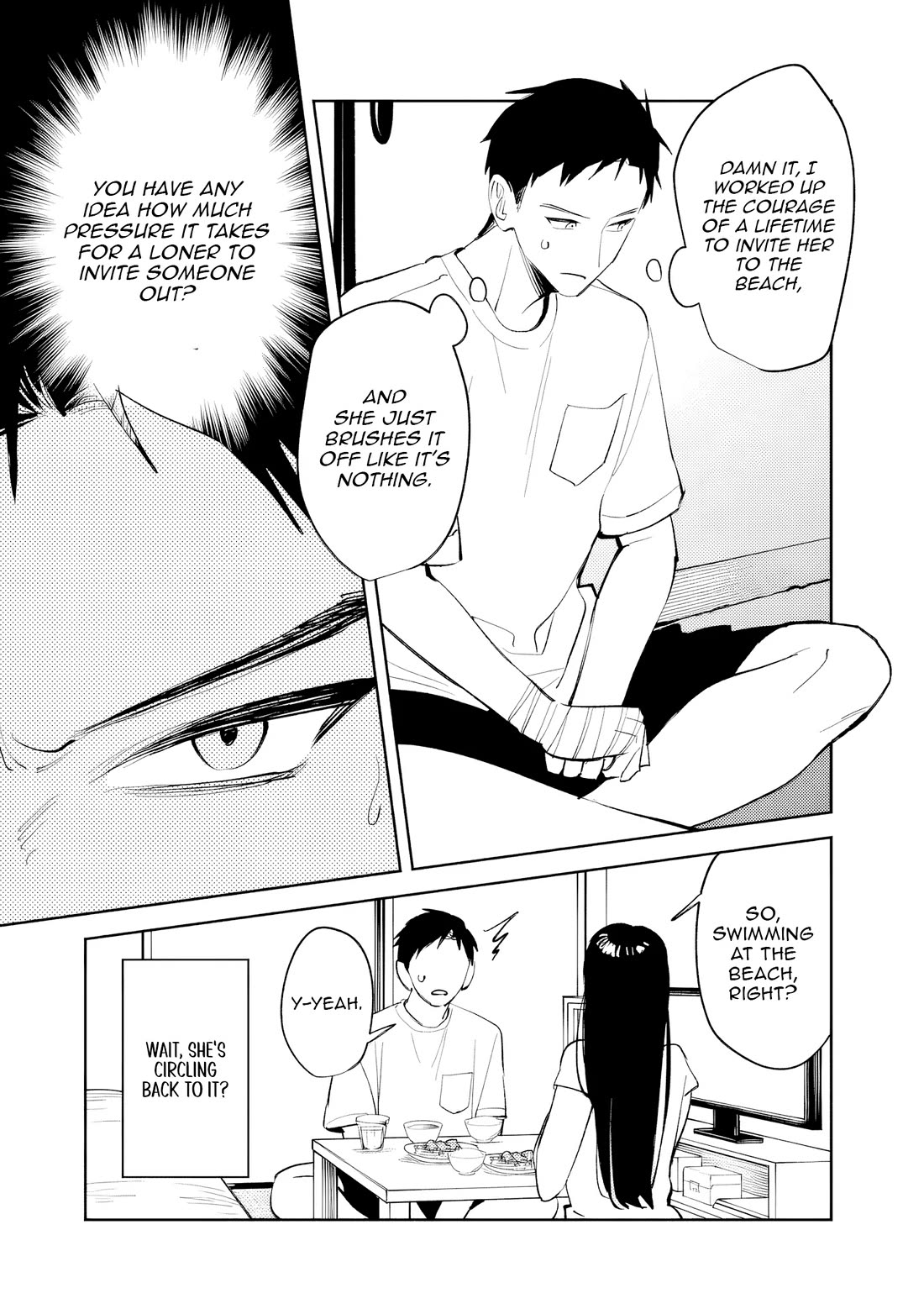 Living Together with the Queen from My High School Days Who was Arrogant, Surprisingly isn't That Uncomfortable chapter 38 page 9