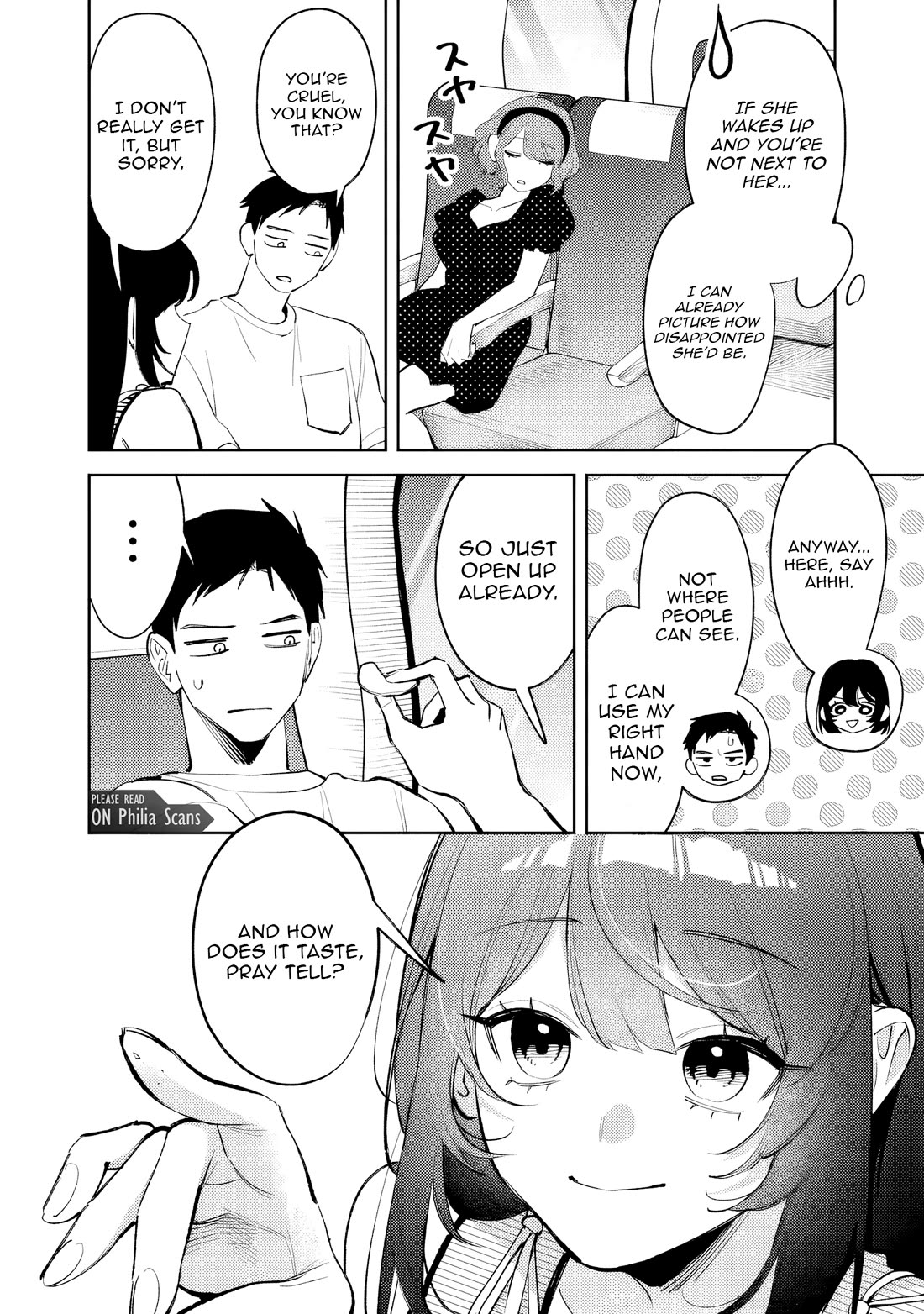 Living Together with the Queen from My High School Days Who was Arrogant, Surprisingly isn't That Uncomfortable chapter 39 page 6