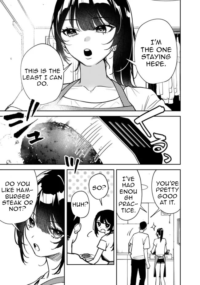 Living Together with the Queen from My High School Days Who was Arrogant, Surprisingly isn't That Uncomfortable chapter 4 page 3