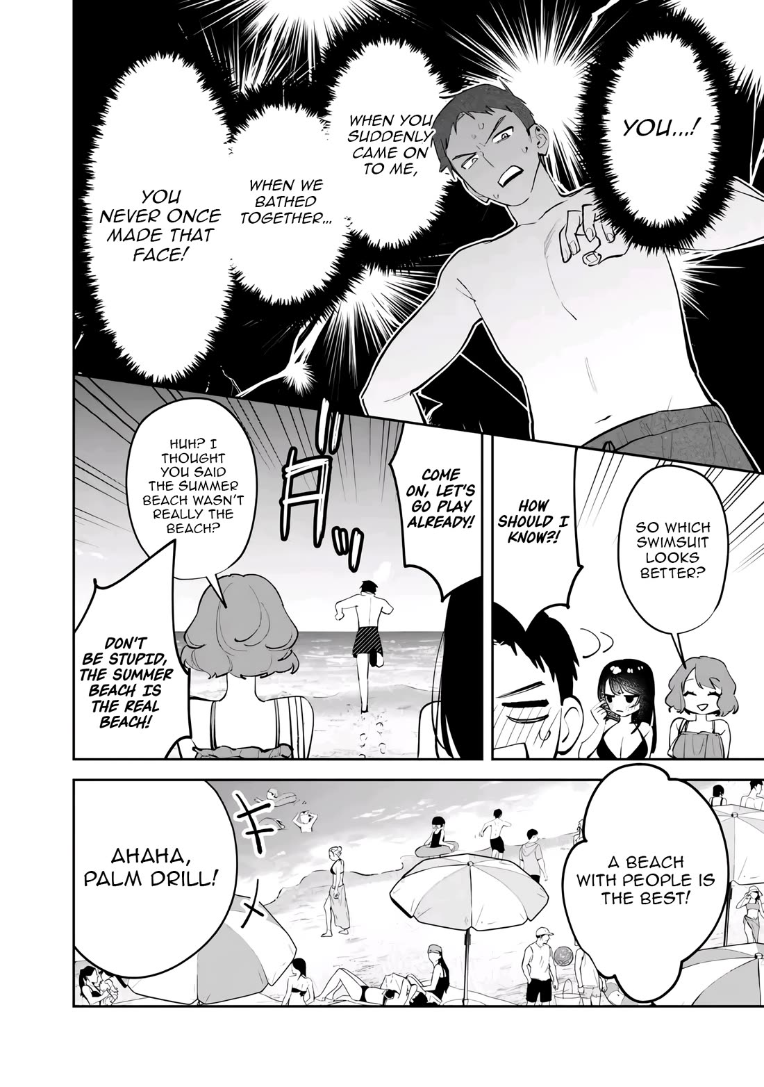 Living Together with the Queen from My High School Days Who was Arrogant, Surprisingly isn't That Uncomfortable chapter 40 page 10