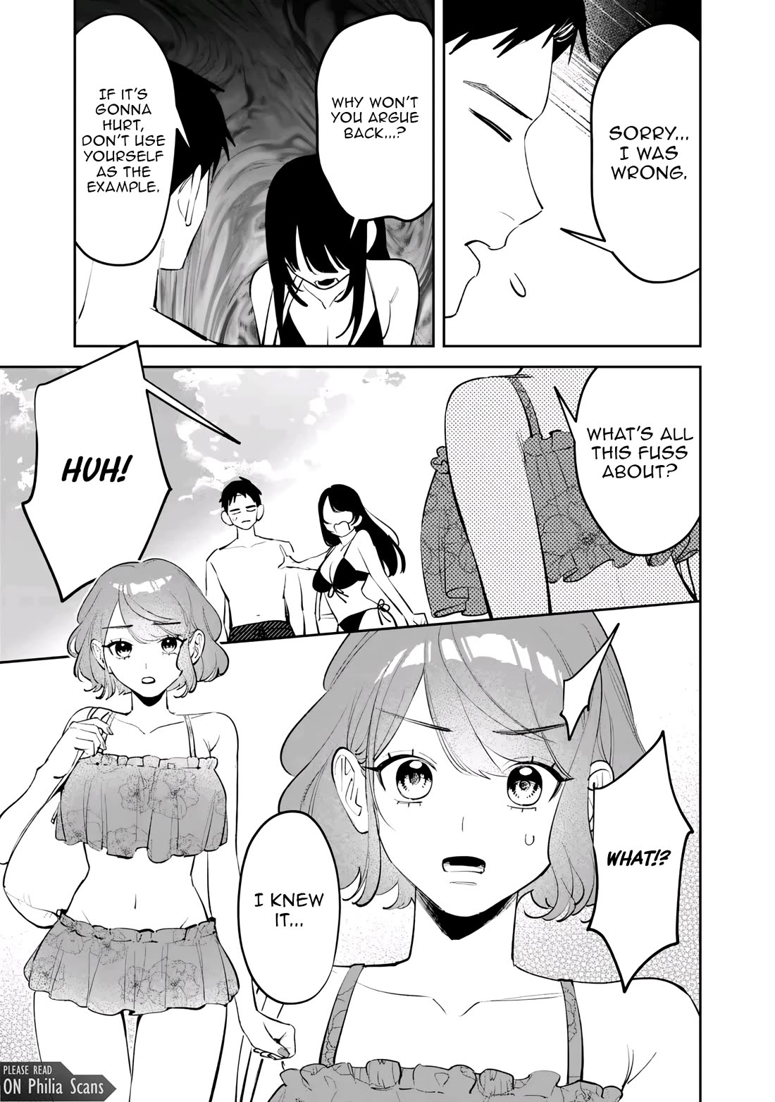 Living Together with the Queen from My High School Days Who was Arrogant, Surprisingly isn't That Uncomfortable chapter 40 page 5