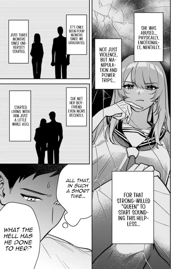 Living Together with the Queen from My High School Days Who was Arrogant, Surprisingly isn't That Uncomfortable chapter 5 page 3