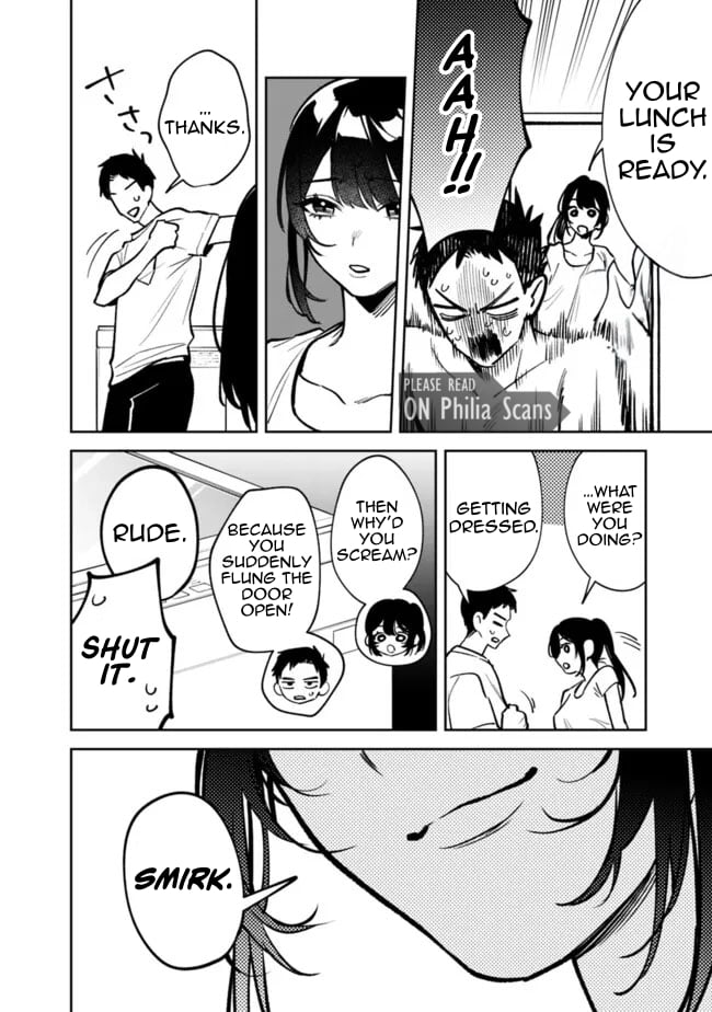 Living Together with the Queen from My High School Days Who was Arrogant, Surprisingly isn't That Uncomfortable chapter 6 page 8