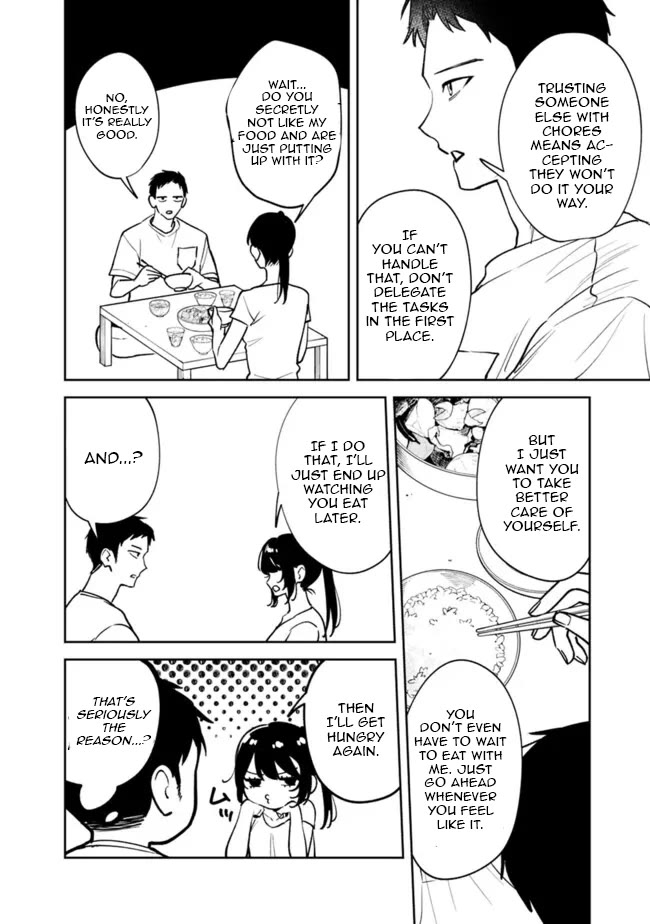 Living Together with the Queen from My High School Days Who was Arrogant, Surprisingly isn't That Uncomfortable chapter 7 page 10