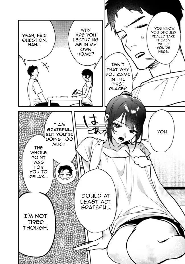 Living Together with the Queen from My High School Days Who was Arrogant, Surprisingly isn't That Uncomfortable chapter 7 page 8