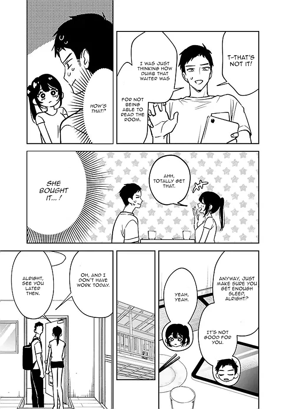 Living Together with the Queen from My High School Days Who was Arrogant, Surprisingly isn't That Uncomfortable chapter 8 page 11