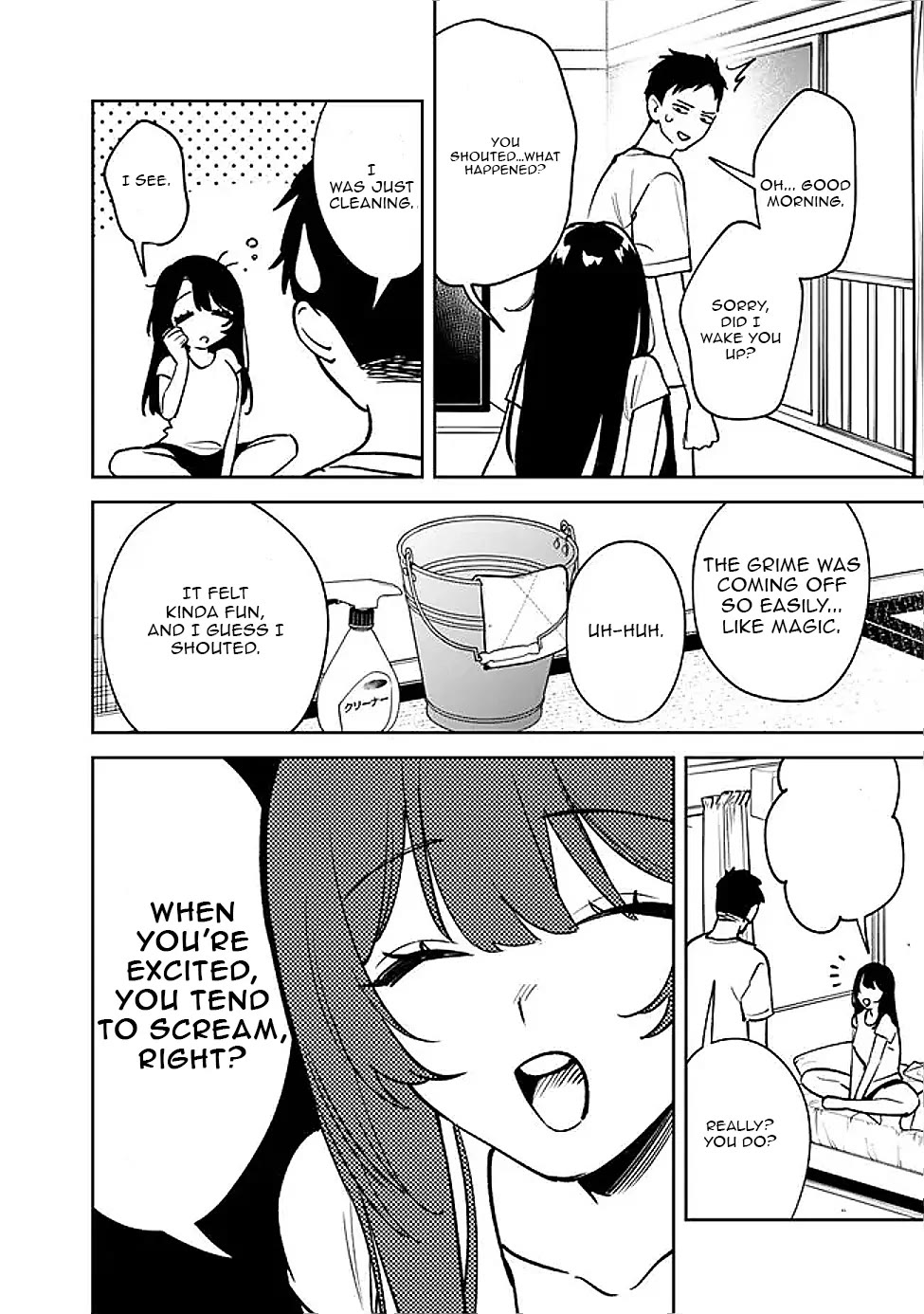 Living Together with the Queen from My High School Days Who was Arrogant, Surprisingly isn't That Uncomfortable chapter 8 page 4