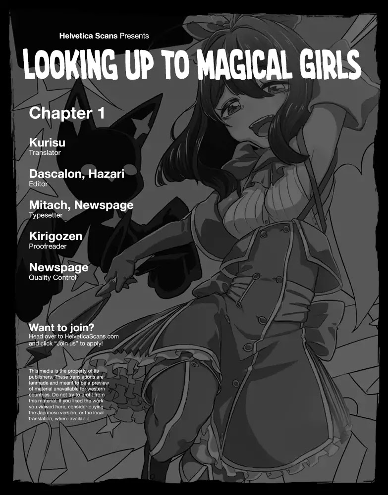 Looking Up To Magical Girls chapter 1 page 1
