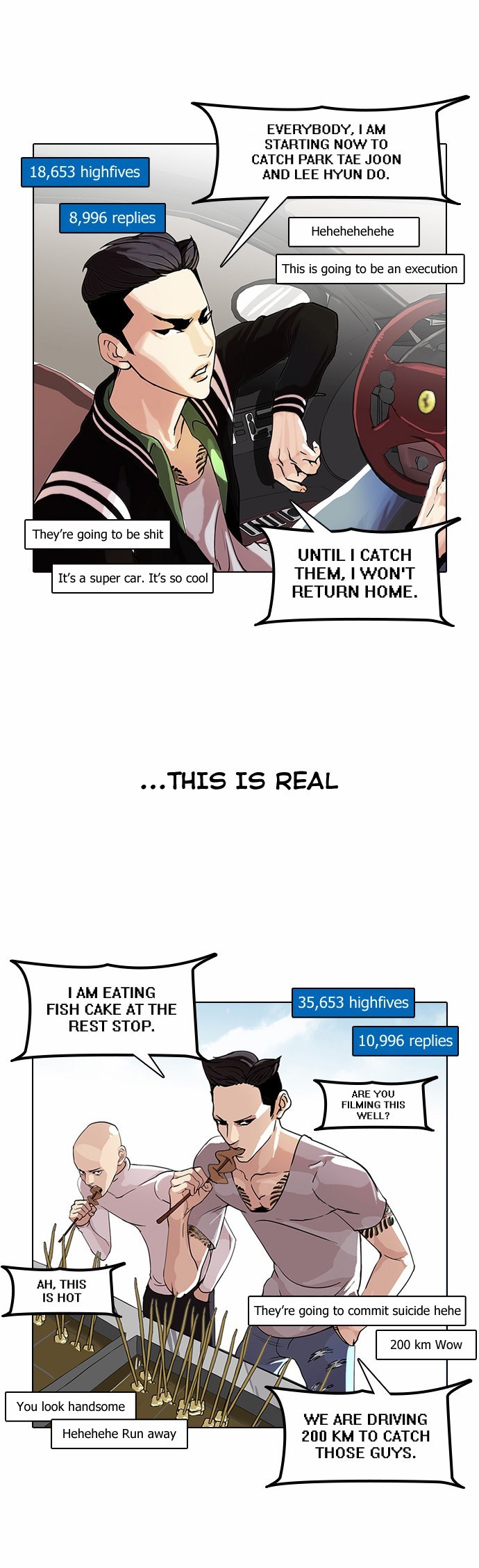 Lookism chapter 65 page 1